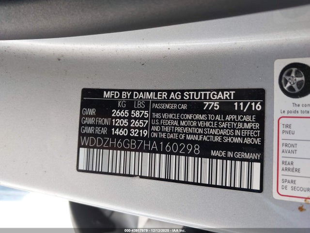 2017 MERCEDES-BENZ E 400 WDDZH6GB7HA160298 Photo 8