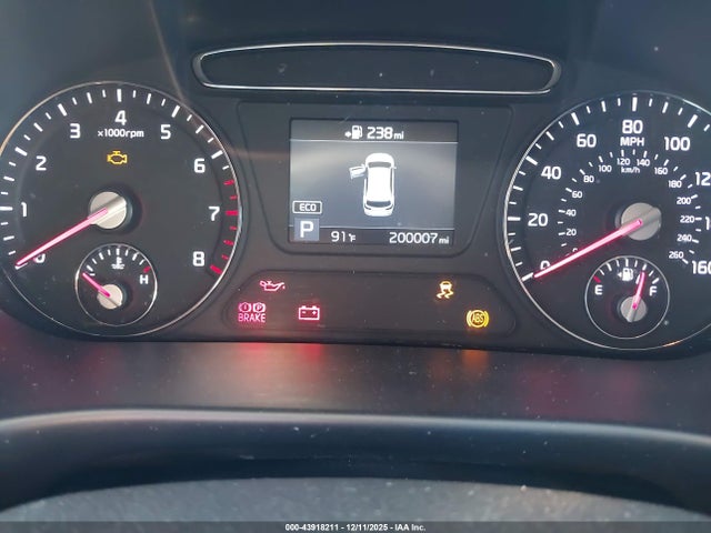 5XYPG4A30KG557983 KIA Sorento 2.4l Lx