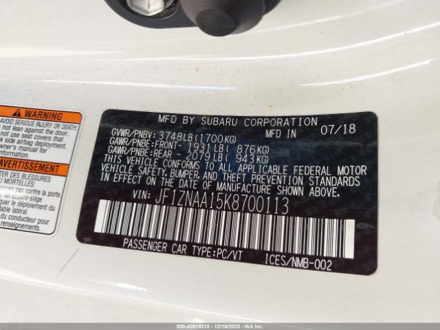 2019 TOYOTA 86 JF1ZNAA15K8700113 Photo 8