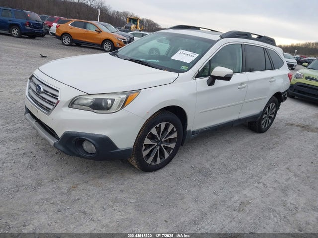 Продажа на аукционе авто 2016 Subaru Outback 3.6r Limited, vin: 4S4BSENC5G3356404, номер лота: 43918320