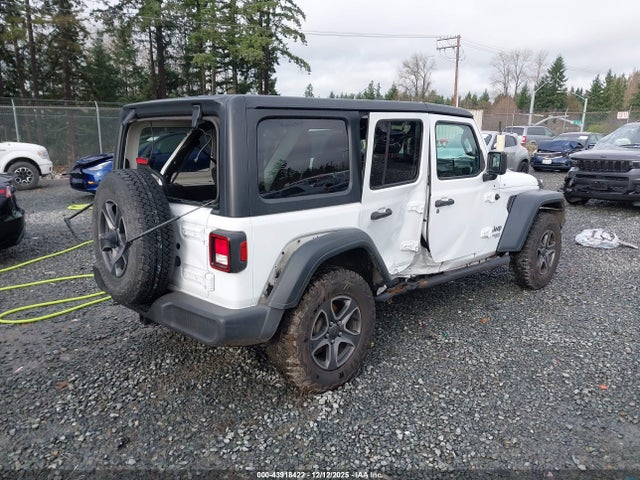 1C4HJXDG6JW117726 Jeep Wrangler Unlimited Sport S 4x4