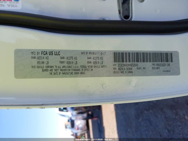 2017 DODGE CHARGER 2C3CDXHG9HH652543 Photo 8