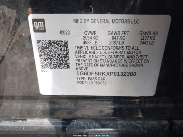 2023 CADILLAC CT4 1G6DF5RKXP0132360 Photo 8