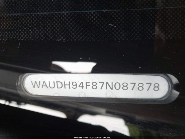 2007 AUDI A6 WAUDH94F87N087878 Photo 8