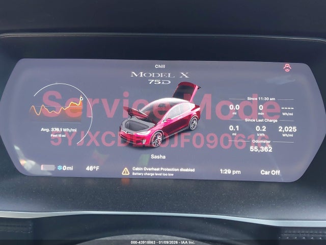 2018 TESLA MODEL X 5YJXCDE20JF090616 Photo 6