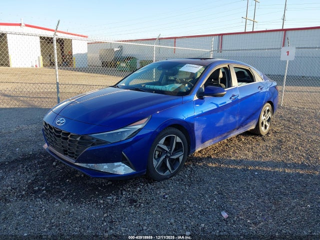 43918989 :رقم المزاد ، KMHLN4AJ8MU010153 vin ، 2021 Hyundai Elantra Hybrid Limited مزاد بيع