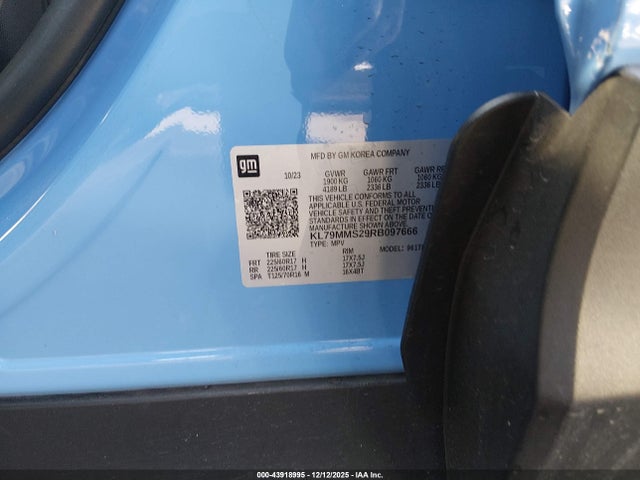 Chevrolet Trailblazer Fwd Ls 2024 KL79MMS29RB097666 Image 9