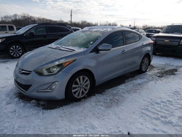 2016 HYUNDAI ELANTRA 5NPDH4AE2GH736608 Photo 1