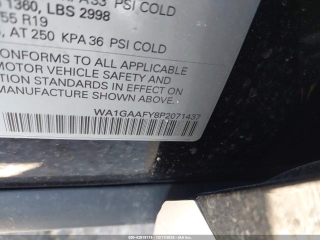 2023 AUDI Q5 WA1GAAFY8P2071437 Photo 8