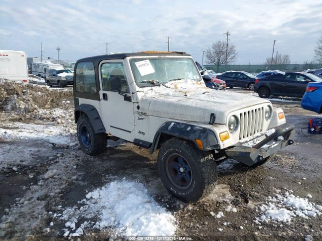 2001 JEEP WRANGLER 1J4FA49S01P353294