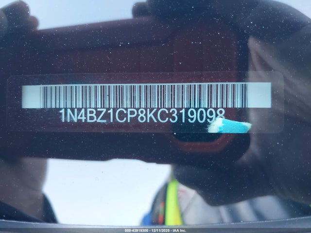 1N4BZ1CP8KC319098 Nissan Leaf Sv Plus