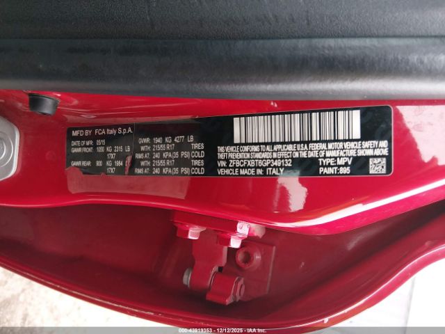 2016 FIAT 500X ZFBCFXBT6GP349132 Photo 8