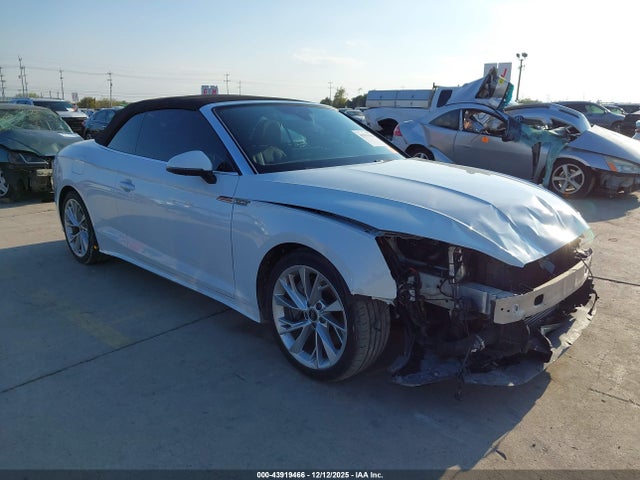 2021 AUDI A5 CABRIOLET WAUWAGF51MN002283