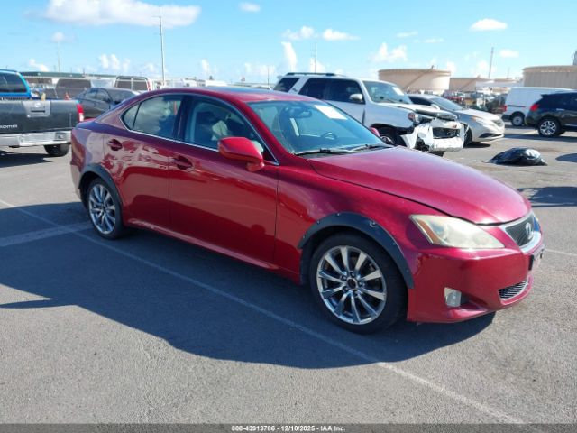 2008 LEXUS IS 250 JTHCK262182024009