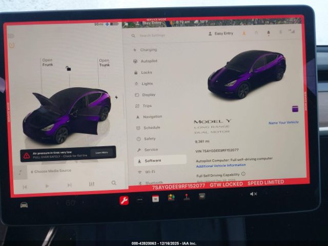 2024 TESLA MODEL Y 7SAYGDEE9RF152077 Photo 6