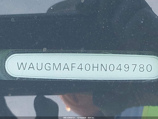 2017 AUDI A4 WAUGMAF40HN049780 Photo 8