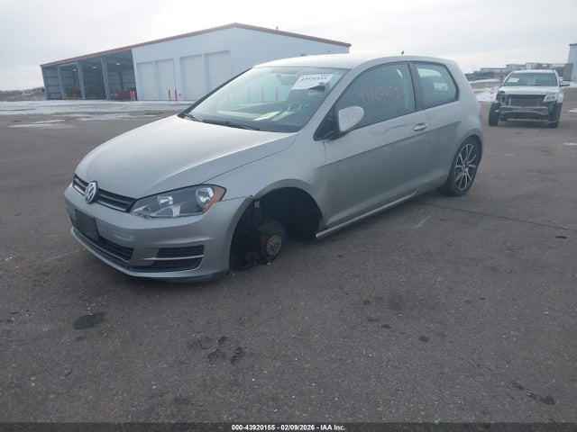 3VW817AU8FM068902 Volkswagen Golf Tsi S 2-door