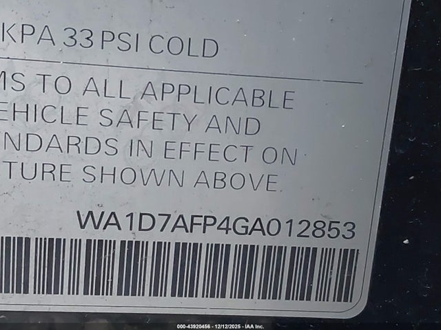 2016 AUDI Q5 WA1D7AFP4GA012853 Photo 8