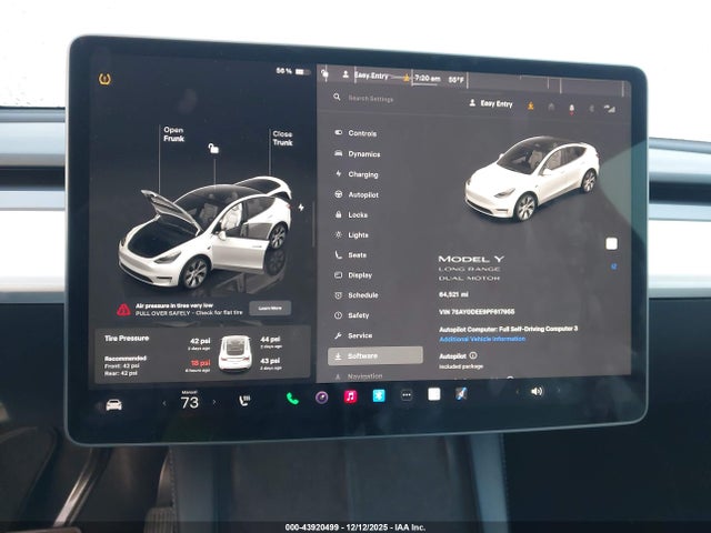 2023 TESLA MODEL Y 7SAYGDEE9PF617955 Photo 6