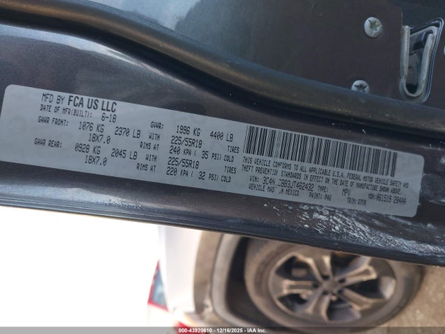 3C4NJCBB3JT462432 Jeep Compass Altitude Fwd