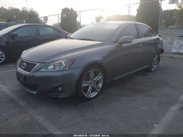 2012 LEXUS IS 250 JTHBF5C21C5179561 Photo 1