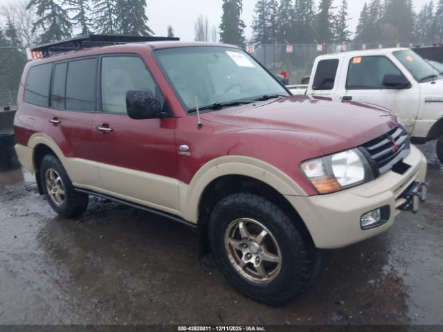 2001 MITSUBISHI MONTERO JA4MW51R51J035195