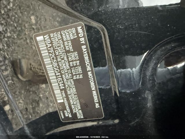 2016 BMW 750I WBA7F2C58GG416344 Photo 8