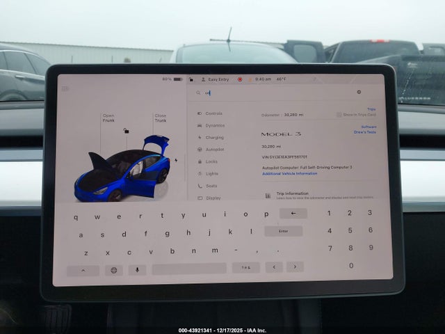 2023 TESLA MODEL 3 5YJ3E1EA3PF561701 Photo 6