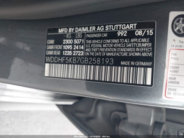 2016 MERCEDES-BENZ E 350 WDDHF5KB7GB258193 Photo 8