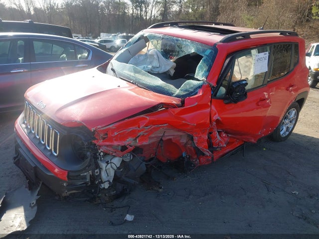 Продажа на аукционе авто 2017 Jeep Renegade Latitude 4x4, vin: ZACCJBBB4HPF37125, номер лота: 43921742