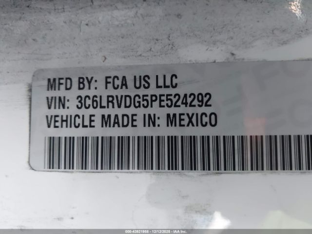 2023 RAM PROMASTER 2500 3C6LRVDG5PE524292 Photo 8