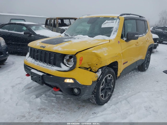 Aukcja sprzedaży 2015 Jeep Renegade Trailhawk, vin: ZACCJBCT4FPB89136, numer aukcji: 43922280