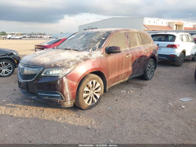 2016 ACURA MDX 5FRYD4H40GB054270 Photo 1