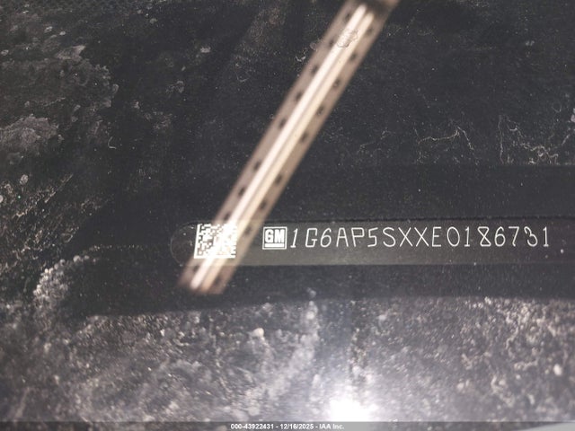 2014 CADILLAC CTS 1G6AP5SXXE0186731 Photo 8