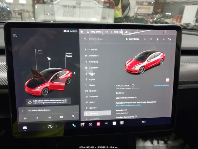 Tesla Model 3 Long Range/mid Range/standard Range/standard Range Plus 2019 5YJ3E1EA6KF411574 Image 18