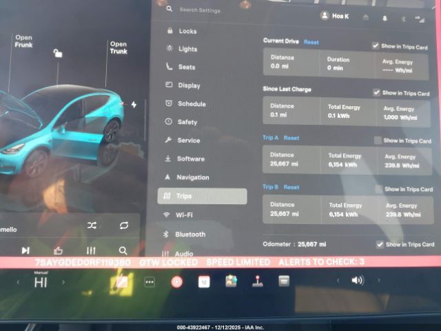 2024 TESLA MODEL Y 7SAYGDED0RF119380 Photo 6