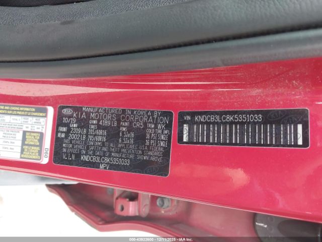 2019 KIA NIRO KNDCB3LC8K5351033 Photo 8