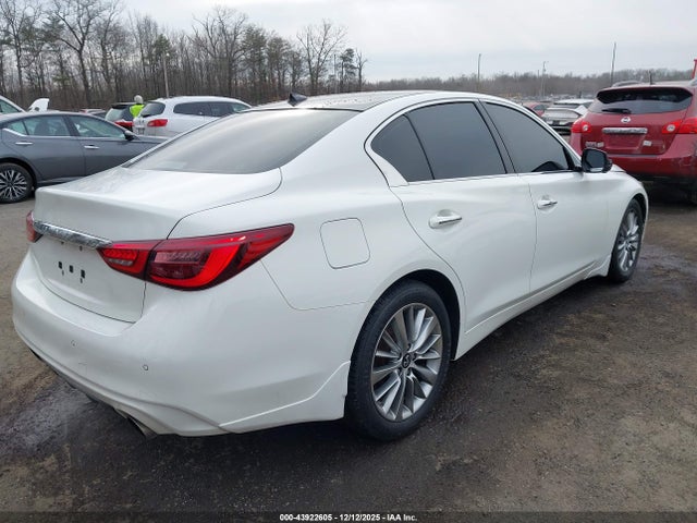43922605 :رقم المزاد ، JN1EV7BRXNM341727 vin ، 2022 Infiniti Q50 Luxe Awd مزاد بيع