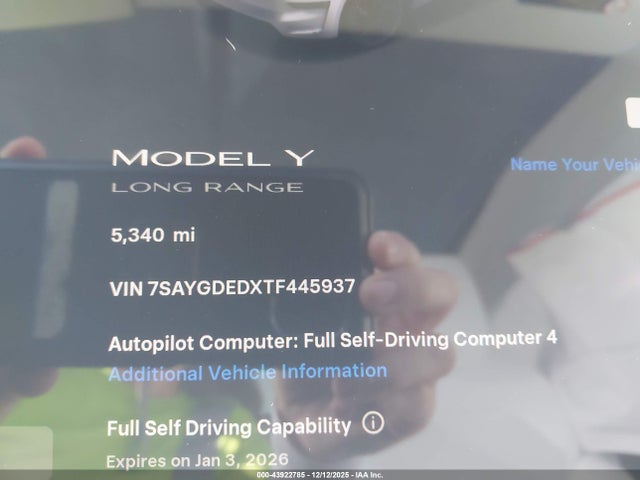 Tesla Model Y Rwd 2026 7SAYGDEDXTF445937 Image 14