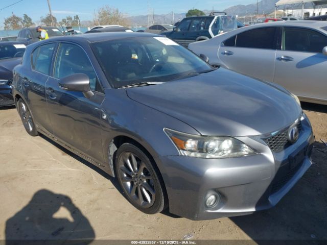 2012 LEXUS CT 200H JTHKD5BH9C2110582