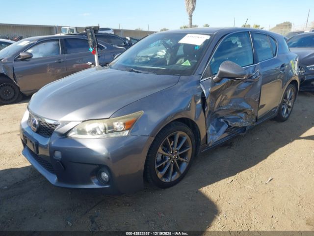 2012 LEXUS CT 200H JTHKD5BH9C2110582 Photo 1