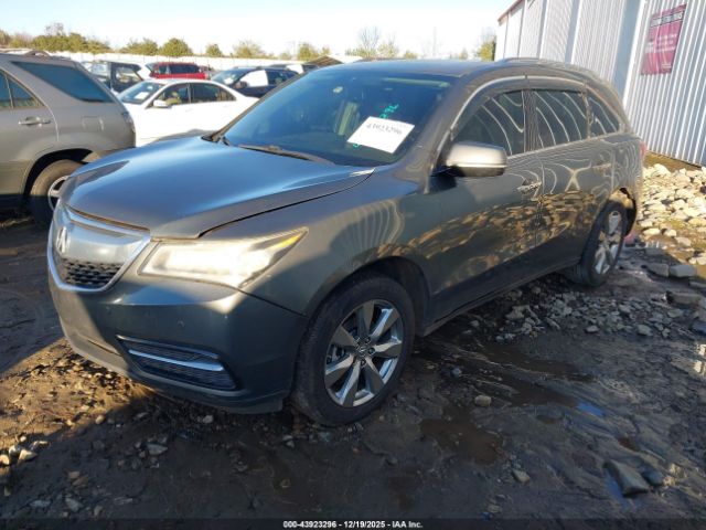 2014 ACURA MDX 5FRYD4H80EB039395 Photo 1