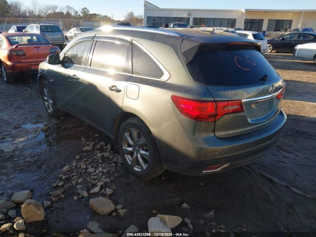 2014 ACURA MDX 5FRYD4H80EB039395 Photo 2