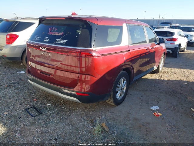 43923405 :رقم المزاد ، KNDNB4H3XP6249385 vin ، 2023 Kia Carnival Mpv Lx Seat Package مزاد بيع