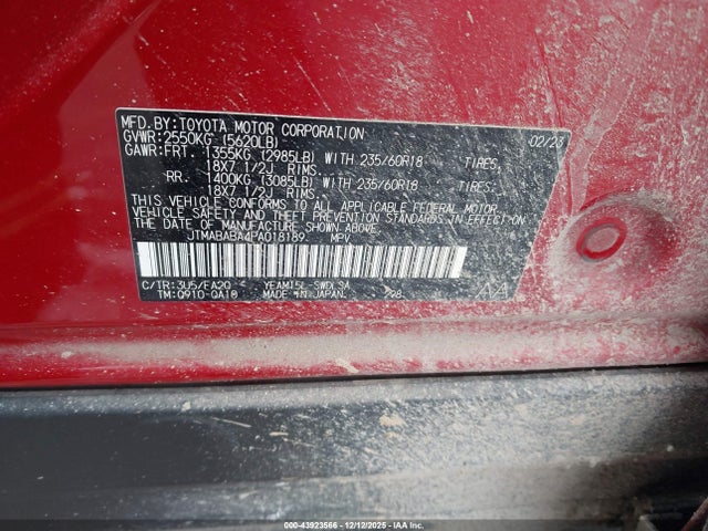Subaru Solterra Premium 2023 JTMABABA4PA018189 Image 9
