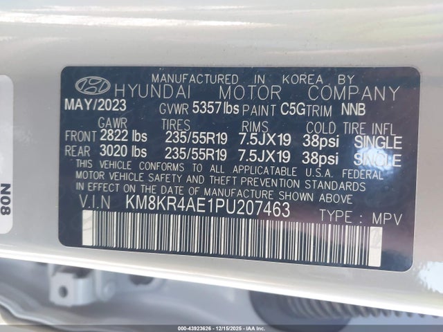 Hyundai Ioniq 5 Limited 2023 KM8KR4AE1PU207463 Image 9