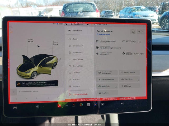 2021 TESLA MODEL 3 5YJ3E1EAXMF060011 Photo 6