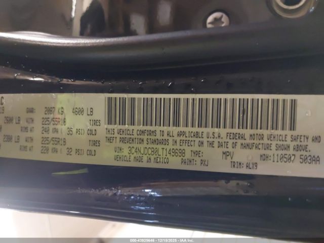 2020 JEEP COMPASS 3C4NJDCB0LT149698 Photo 8