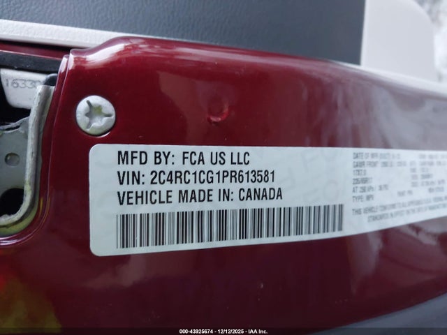 2023 CHRYSLER VOYAGER 2C4RC1CG1PR613581 Photo 8