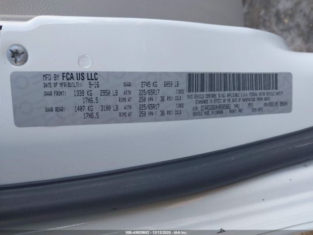 2017 DODGE GRAND CARAVAN 2C4RDGBG4HR585861 Photo 8